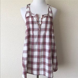 Free People Racerback Tank Top Sz 8